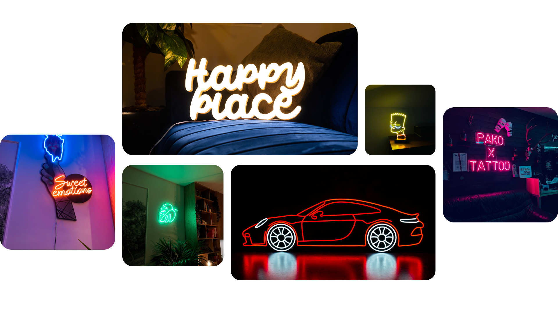 Neon signs for room